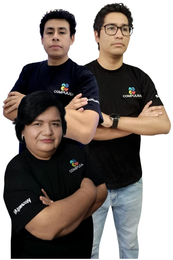 Integrantes del equipo Compuusa
